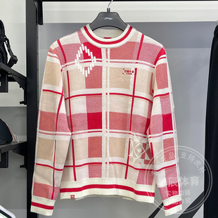 套头无帽编织衫 新款 AMBV031 日进斗金毛衣男2025春季 李宁肖战同款