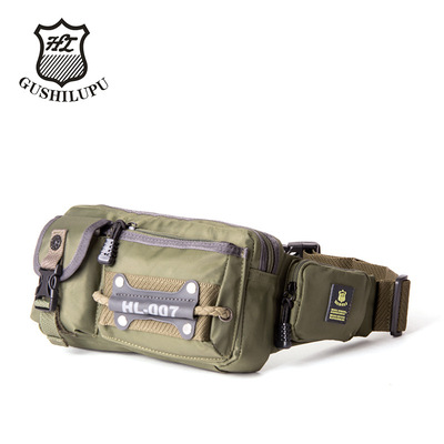 亨利男士腰包古仕路牛津纺便携