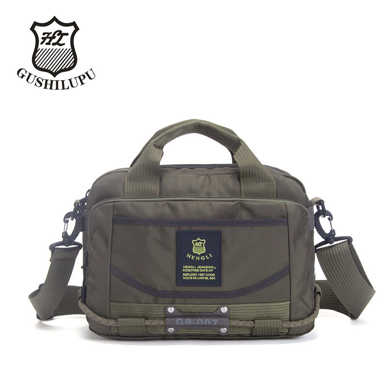 韩版男士单肩手提公文包通勤斜挎包11寸笔记本iPad包大容量公事包