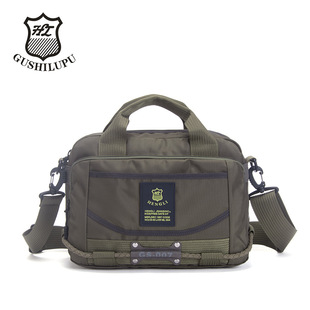 韩版男士单肩手提公文包通勤斜挎包11寸笔记本iPad包大容量公事包