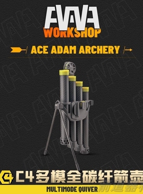 博宁精选AAAW C4碳纤维多模箭壶