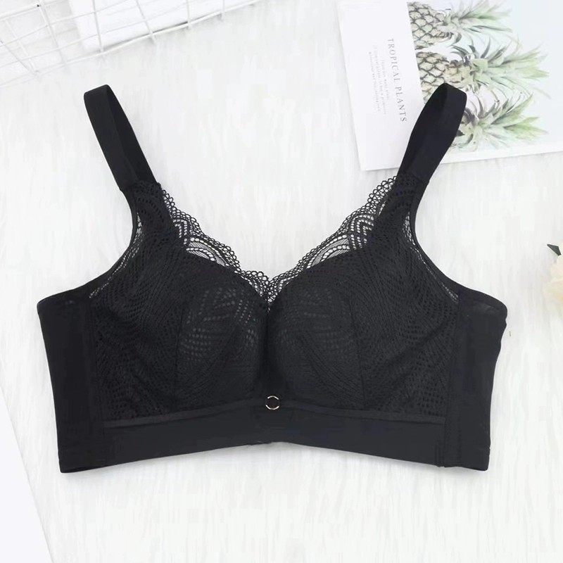 2025软钢圈云感棉厚款内衣女小胸聚拢显大调整型收副乳上托中薄款