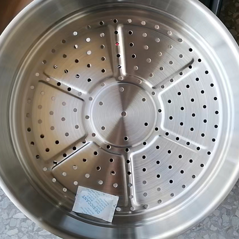 欧美达蒸锅304不锈钢加厚蒸笼家用笼屉30cm配件蒸格
