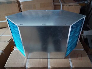 显热交换器全热交换器芯体高效亲水铝箔热量回收交换机回热器定做