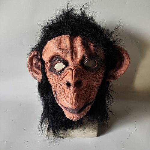 万圣节乳胶面具恐怖动物头套