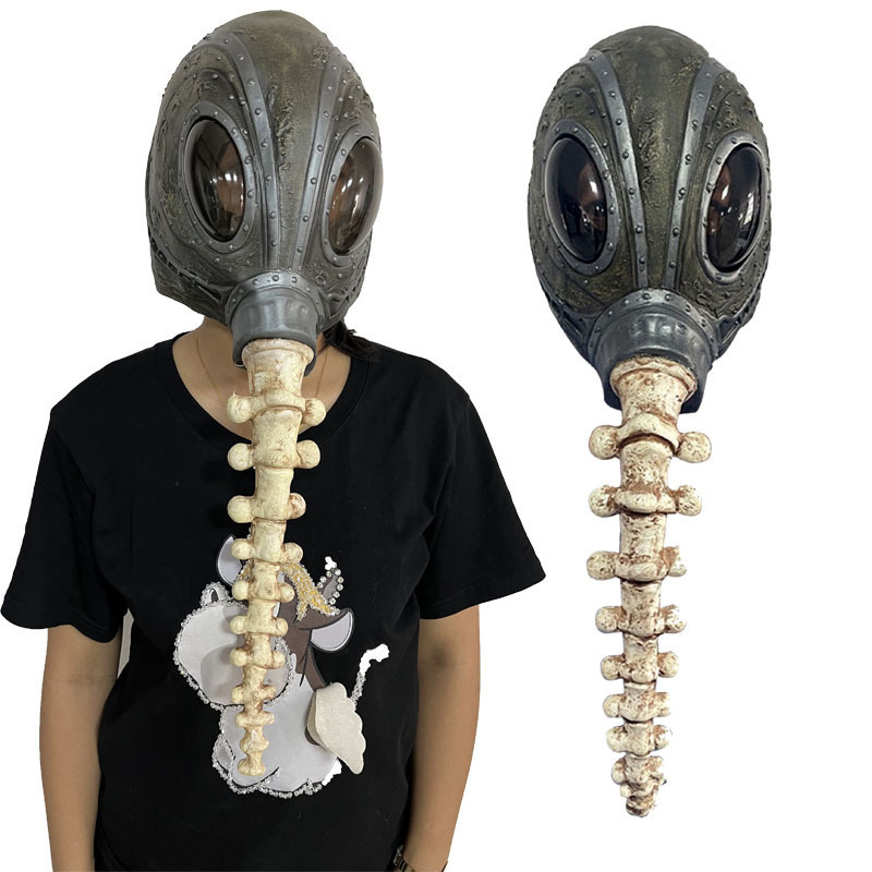 万圣节恐怖cosplay睡魔头套面具