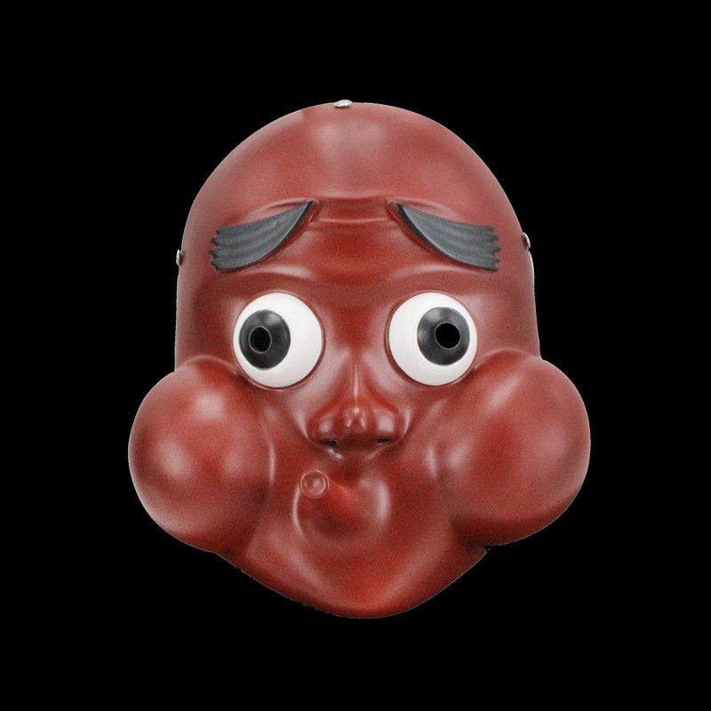 锻刀人灶门炭治郎钢铁冢萤面具cos万圣节恐怖动漫cos鬼灭之刃面具