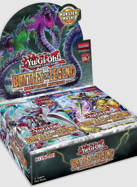 广州童梦正版英文游戏王 BLMR Battles of Legend美版 肓盒现货