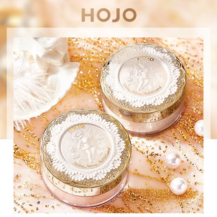 HOJO天使光感定妆蜜粉细腻服帖轻薄透气遮瑕控油不卡粉磨皮散粉
