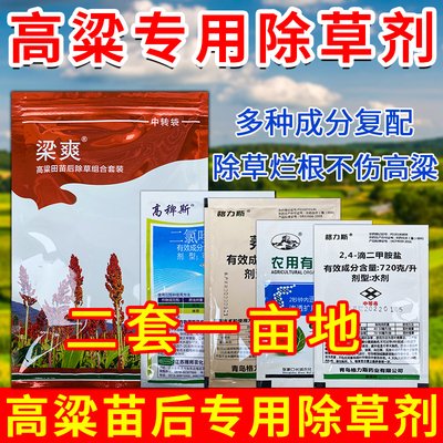 梁爽高粱地除草专用剂安全不伤苗