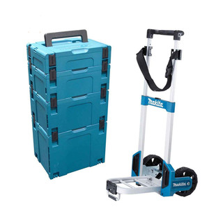 牧田makita工具箱 快速对接保温箱MAKPAC组合塑料防滑牧田手推车