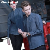 Летняя джинсовая летняя одежда для работы, комбинезон подходит для мужчин и женщин