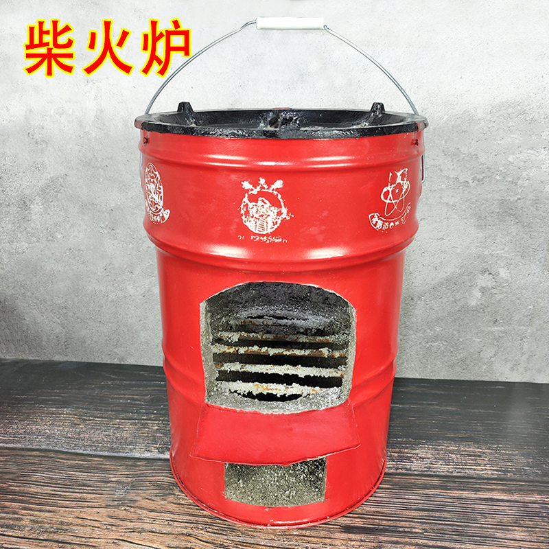 户外便携柴火炉家用炒菜做饭