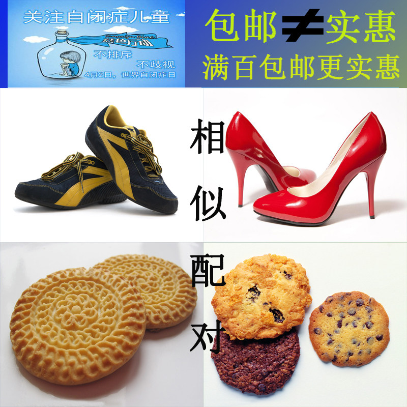 相似配对卡早教儿童思维自闭症个训练卡片教具康复训练教材玩具