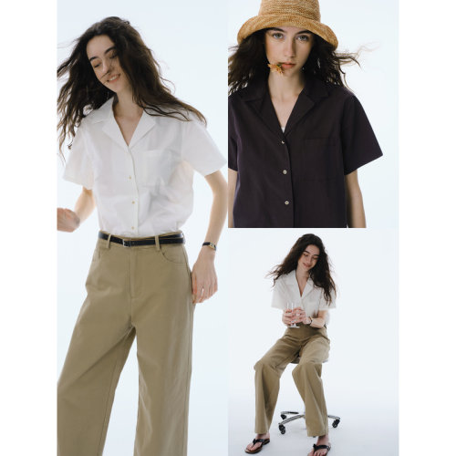 CycleDocument古巴领短袖衬衫