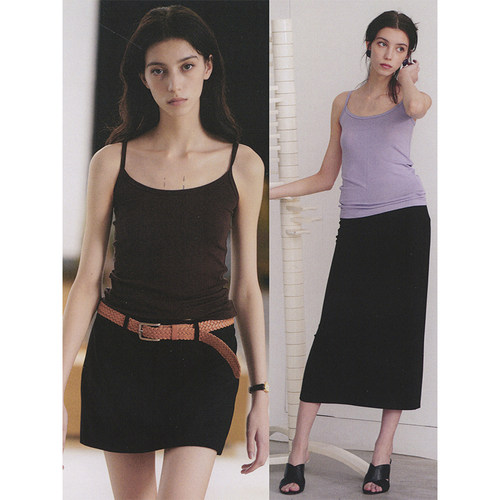 循环档案天丝羊毛吊带背心