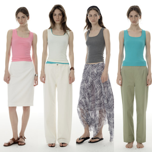 CycleDocument弹力修身吊带背心