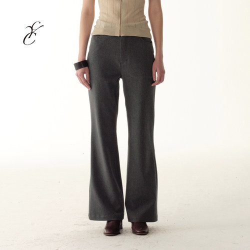 CycleDocument垂感微喇西装裤