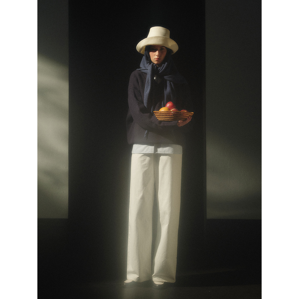 CycleDocument腰带款阔腿裤