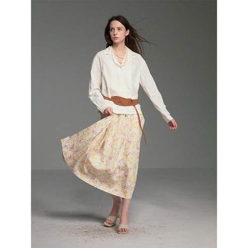 CycleDocument古巴领亚麻衬衫