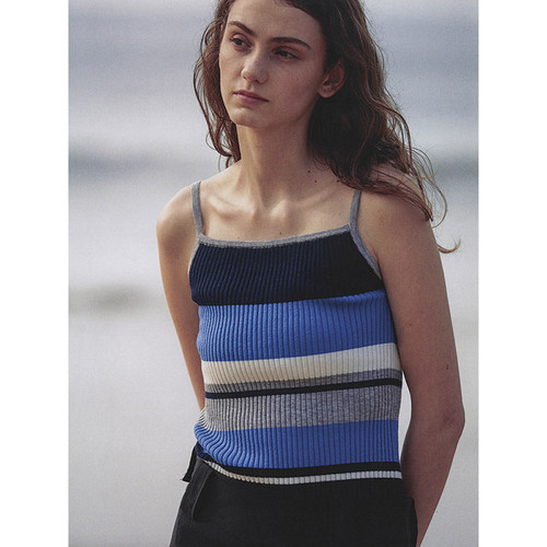 CycleDocument条纹吊带背心