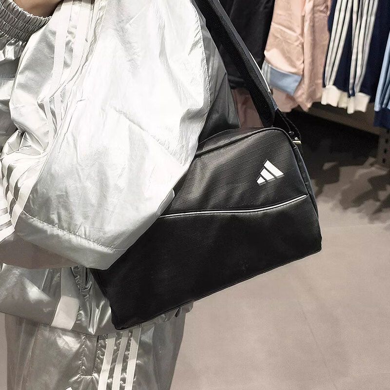 阿迪达斯adidas单肩包男包女包夏季新款便捷斜挎包户外运动JX4032