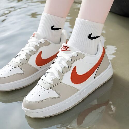耐克NIKE女CourtGS低帮简版空军一号时尚百搭休闲板鞋IQ2725-100