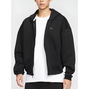 耐克NIKE潮流外套男运动服加绒保暖连帽上衣夹克IO3690-237