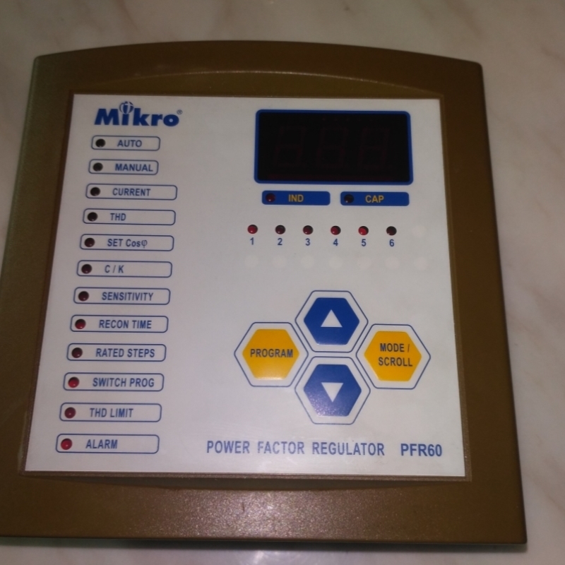 MIK自动电容补偿器PFR60-415-50电力无功功率监控仪表