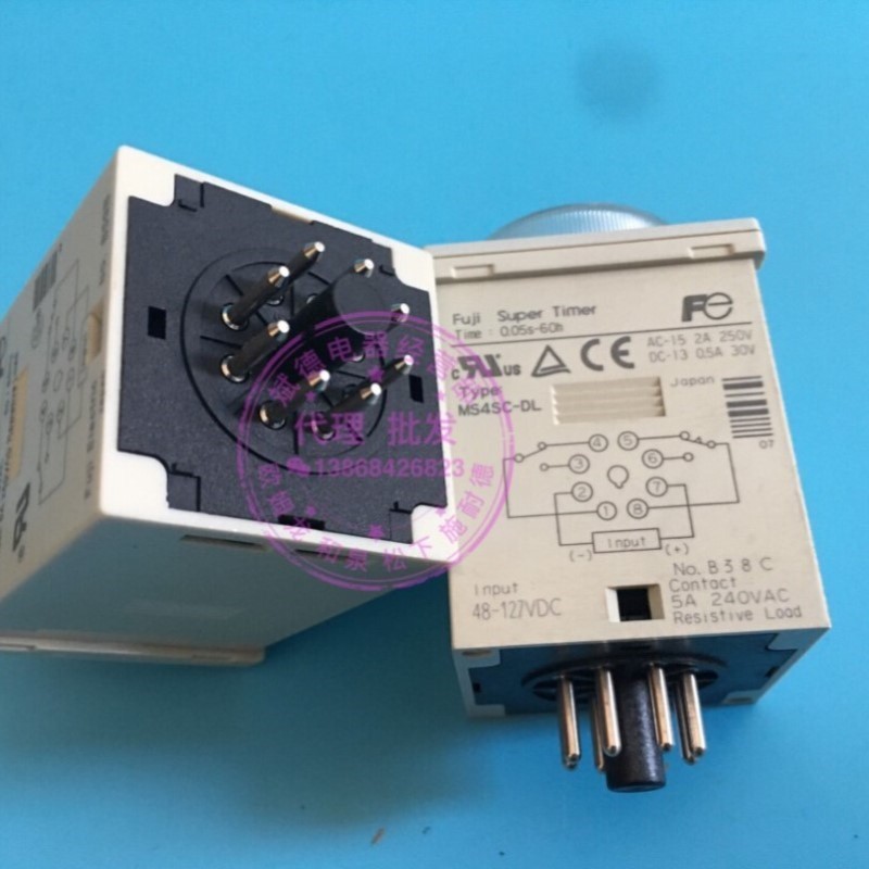 富士时间继电器MS4SA-AP. MY4SC-AP 100-