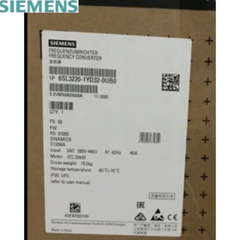 G120XA USS 额定功率 22kW 6SL3220-1YD32-0UB0/OUBO