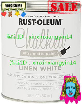 Rust-Oleum 285140 Ultra Matte Interior Chalked Paint 30 oz