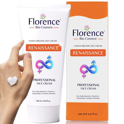Florence Vitamin C Organic Face Cream with Hyaluronic Acid