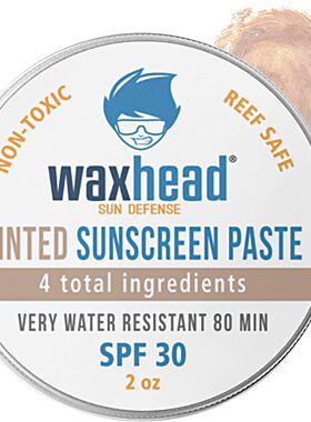 Waxhead Tinted Sunscreen Paste (SPF 30, 2oz, Tinted)