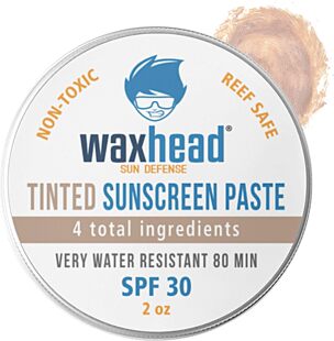 Waxhead Tinted Sunscreen Paste (SPF 30, 2oz, Tinted)