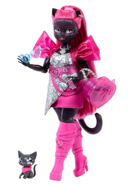 Monster High Catty Noir Doll with Kitten Amulets