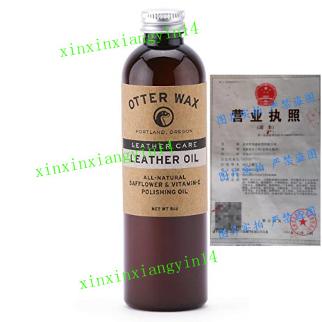 Otter Wax Leather Oil | 5oz | All-Natural Universal Polish