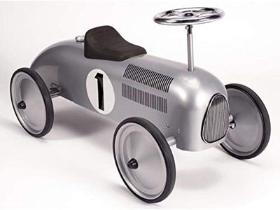 美国 Schylling Silver Racecar Metal Speedster