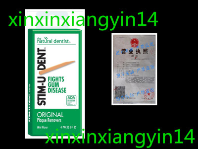 Natural Dentist Stim-U-Dent Original Plaque Removers Mint