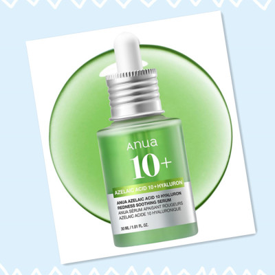 Anua Azelaic Acid 10 Hyaluron Redness Soothing Serum