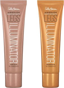 legs illuminator nude Sally and Airbrush glow golden Hansen