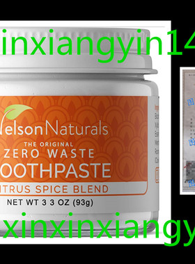 Nelson Naturals Thieves Blend Fluoride Free Toothpaste 2 oz