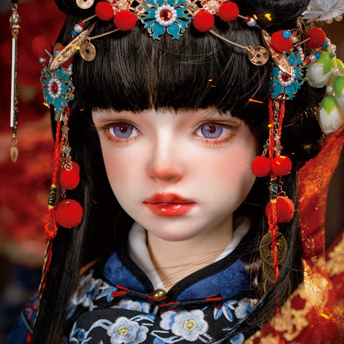 鬼契人型正版BJD娃娃1米25大1分大人形人偶bjd-薰