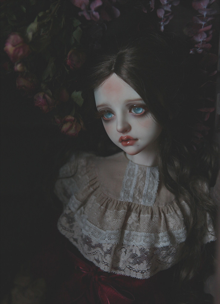 2分BJD娃娃PUTMA&Spiritdoll鬼契合作限定洋装春日胭脂(售完)