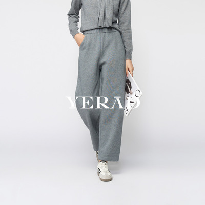 娅丽达加绒哈伦裤女冬2025季新款休闲小个子保暖九分老爹萝卜裤子