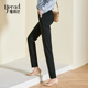 烟管裤 女2026春季 娅丽达直筒裤 西装 新款 子黑色女裤 法棍裤 休闲裤 裤