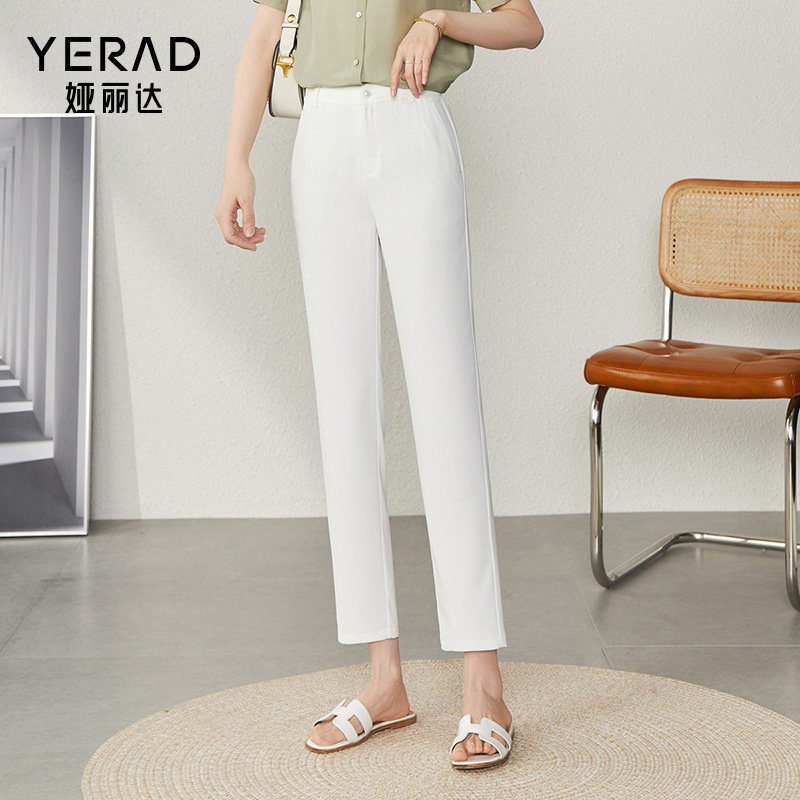 Yerad/娅丽达休闲西裤九分裤