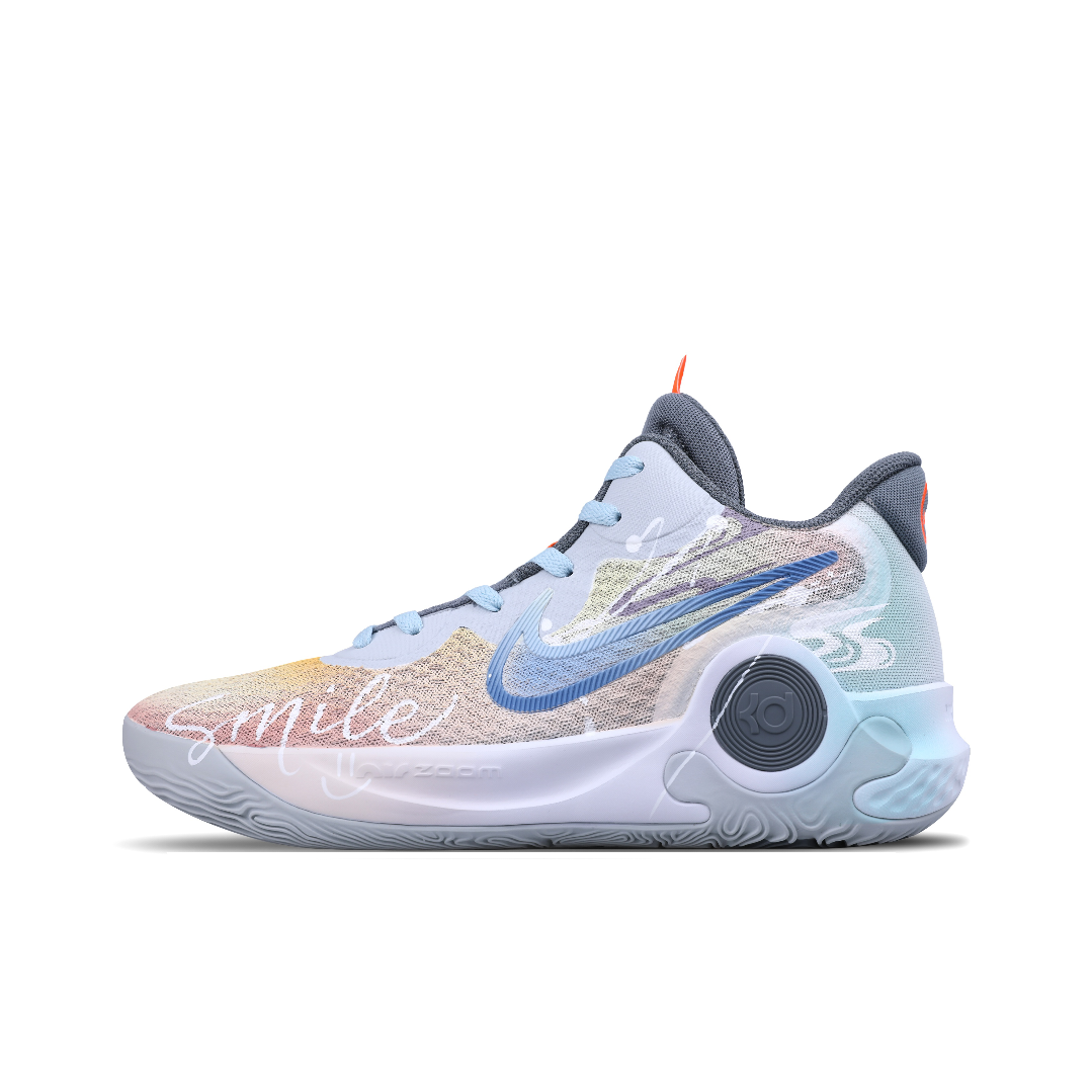 耐克定制球鞋 Nike KD Trey 5 IX KD 惊鸿月秋 中帮男款篮球鞋