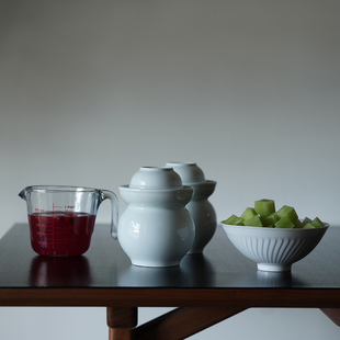 無人问津 小小全釉宋风影青 泡菜坛子 猪油罐 炖盅 爽口泡菜坛子