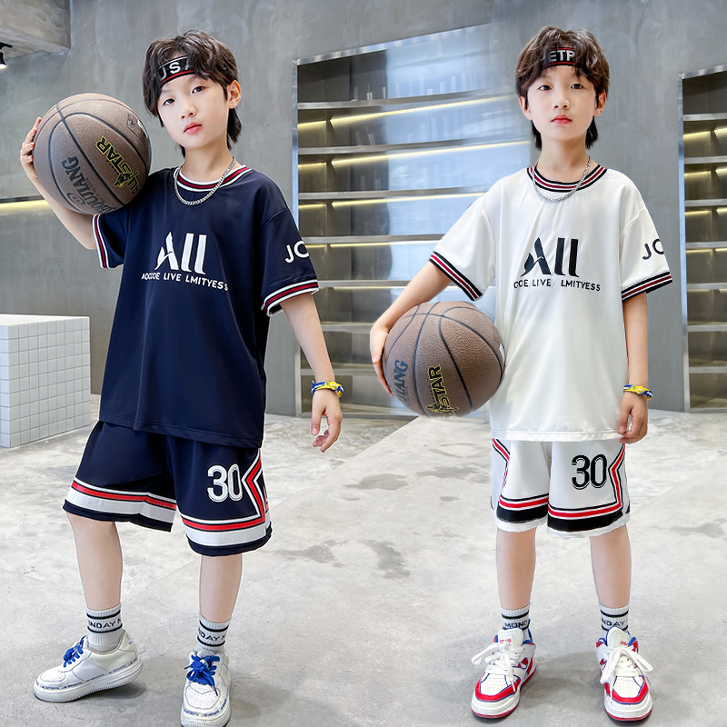儿童篮球服套装男童球衣